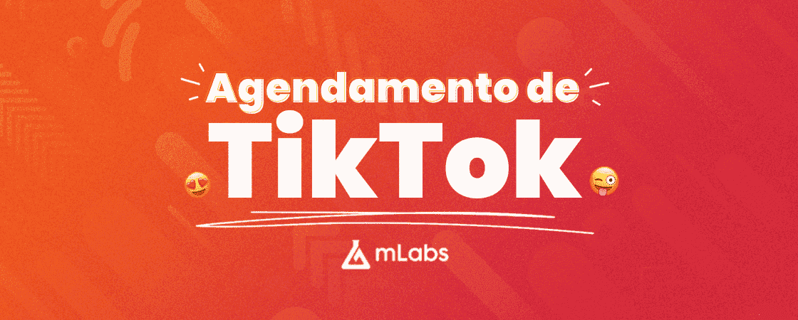 imagem: capa "agendamento de TikTok"